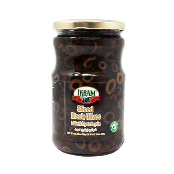 Ikram Sliced Black Olives 350 gr