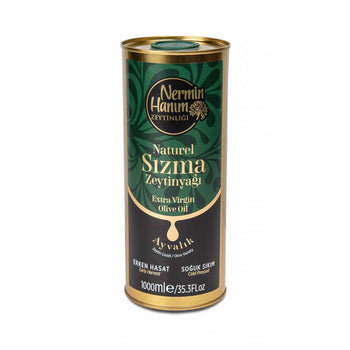 Nermin Hanim Early Harvest Ayvalik Olive Oil Cold Pressed 1000ml