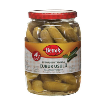 Berrak Pickled Gherkins (Cubuk Usulu) 720 gr