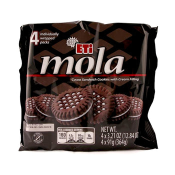 Eti Mola Cocoa Sandwich Cookies 364gr