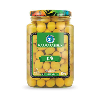 Marmarabirlik Green Olives Scratched Glass 850gr