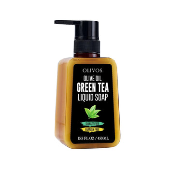 Olivos Green Tea Liquid Soap 450gr