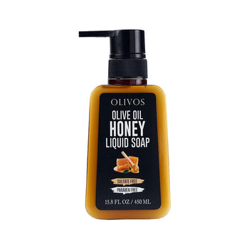Olivos Honey Liquid Soap 450gr
